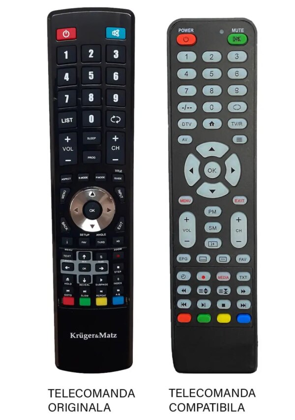 Telecomanda inlocuitoare compatibila TV Kruger&Matz PIL0326 cod ER 9442 (442) Telecomanda inlocuitoare compatibila TV Kruger&Matz PIL0326 cod ER 9442 (442)