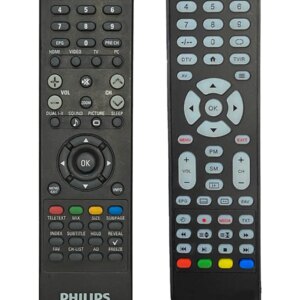 Telecomanda inlocuitoare compatibila TV Philips LCD cod ER 55 /MFY 45 (477) Telecomanda inlocuitoare compatibila TV Philips LCD cod ER 55 /MFY 45 (477)