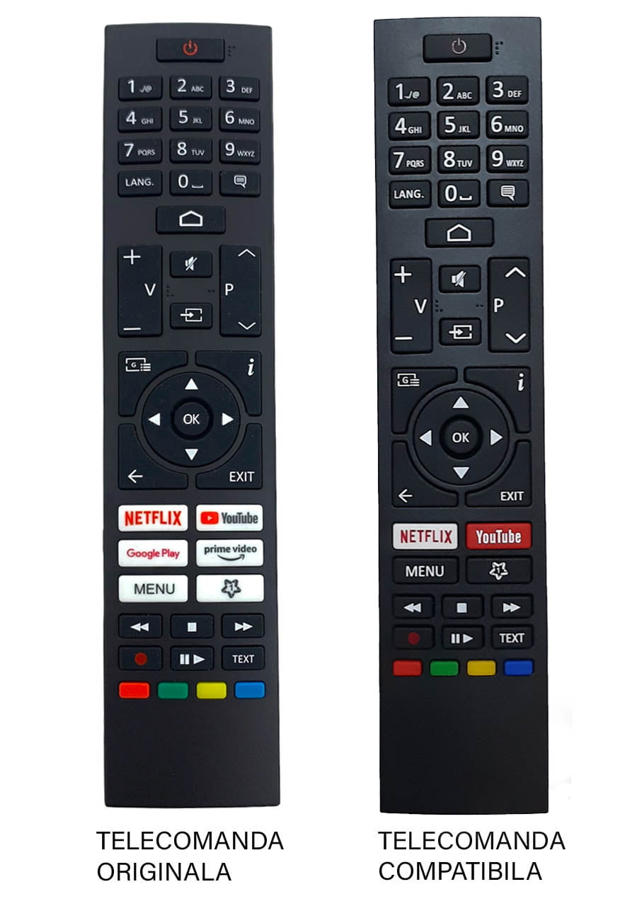 Telecomanda inlocuitoare compatibila TV Vestel Toshiba Horizon RC45157 IR 1423 (427-1)
