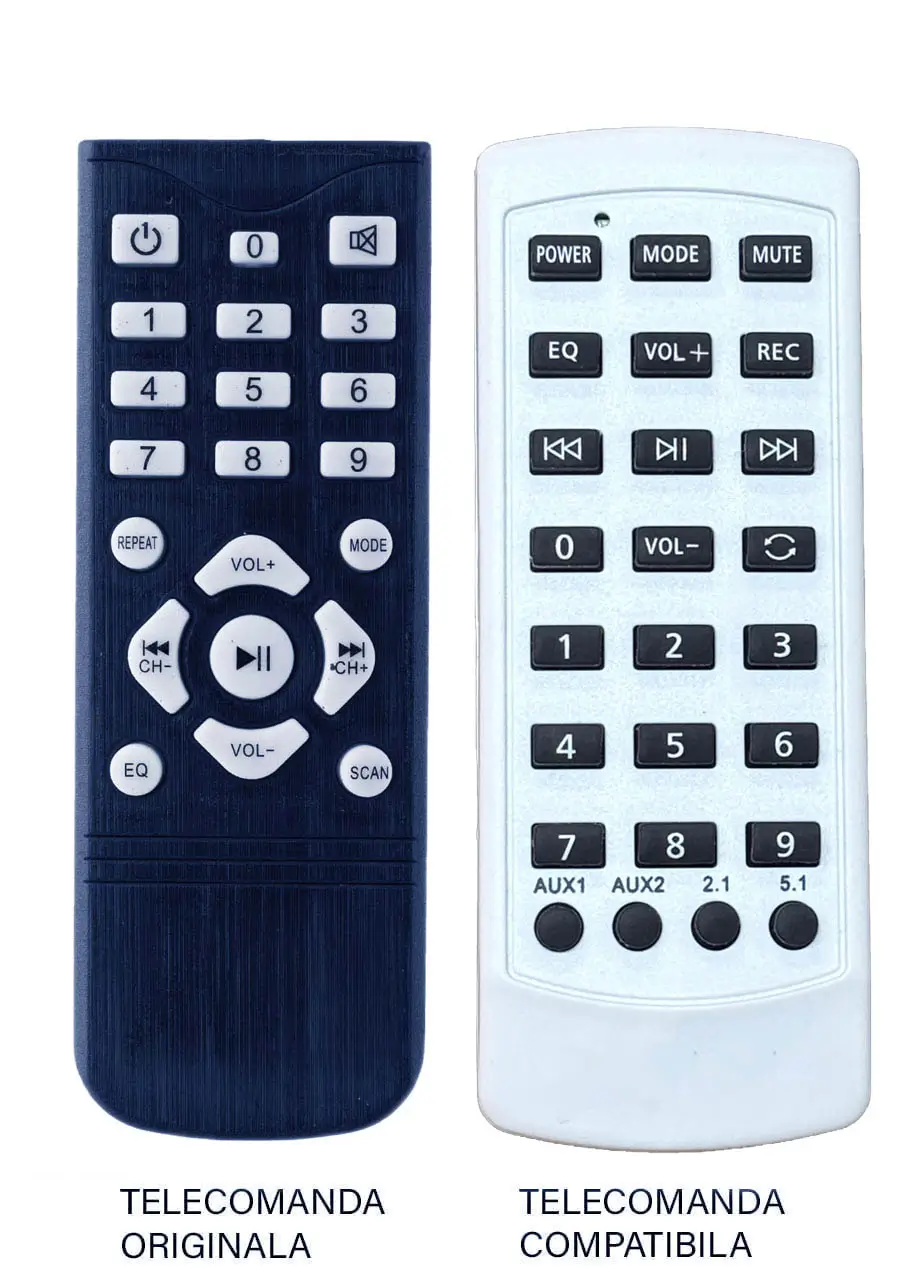 Telecomanda inlocuitoare pentru boxa portabila JRH 15 PRO compatibil cu originalul (654)