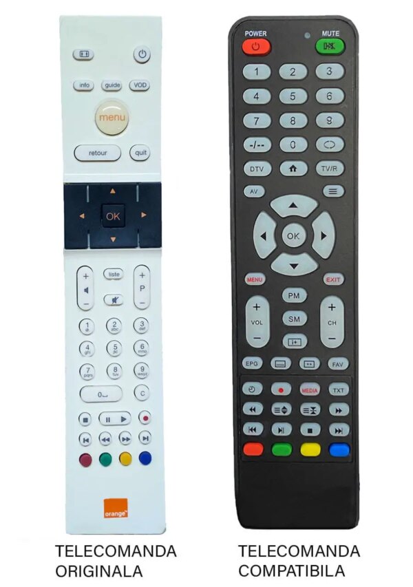 Telecomanda inlocuitoare pentru receptor Orange SHD85 /TVBOX2011 /TV SHD 85 /SMT-H6106 /Cod ER/4089 MFY/4079 (474) Telecomanda inlocuitoare pentru receptor Orange SHD85 /TVBOX2011 /TV SHD 85 /SMT-H6106 /Cod ER/4089 MFY/4079 (474)