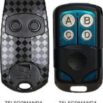 Telecomanda inlocuitoare poarta garaj 2 butoane cod fix frecventa 433.92MHz Came Top 432EV compatibila cu originalul (805)