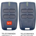 Telecomanda inlocuitoare poarta garaj 4 butoane cod saritor frecventa 433.92 Mhz - BFT Mitto 4 (803)