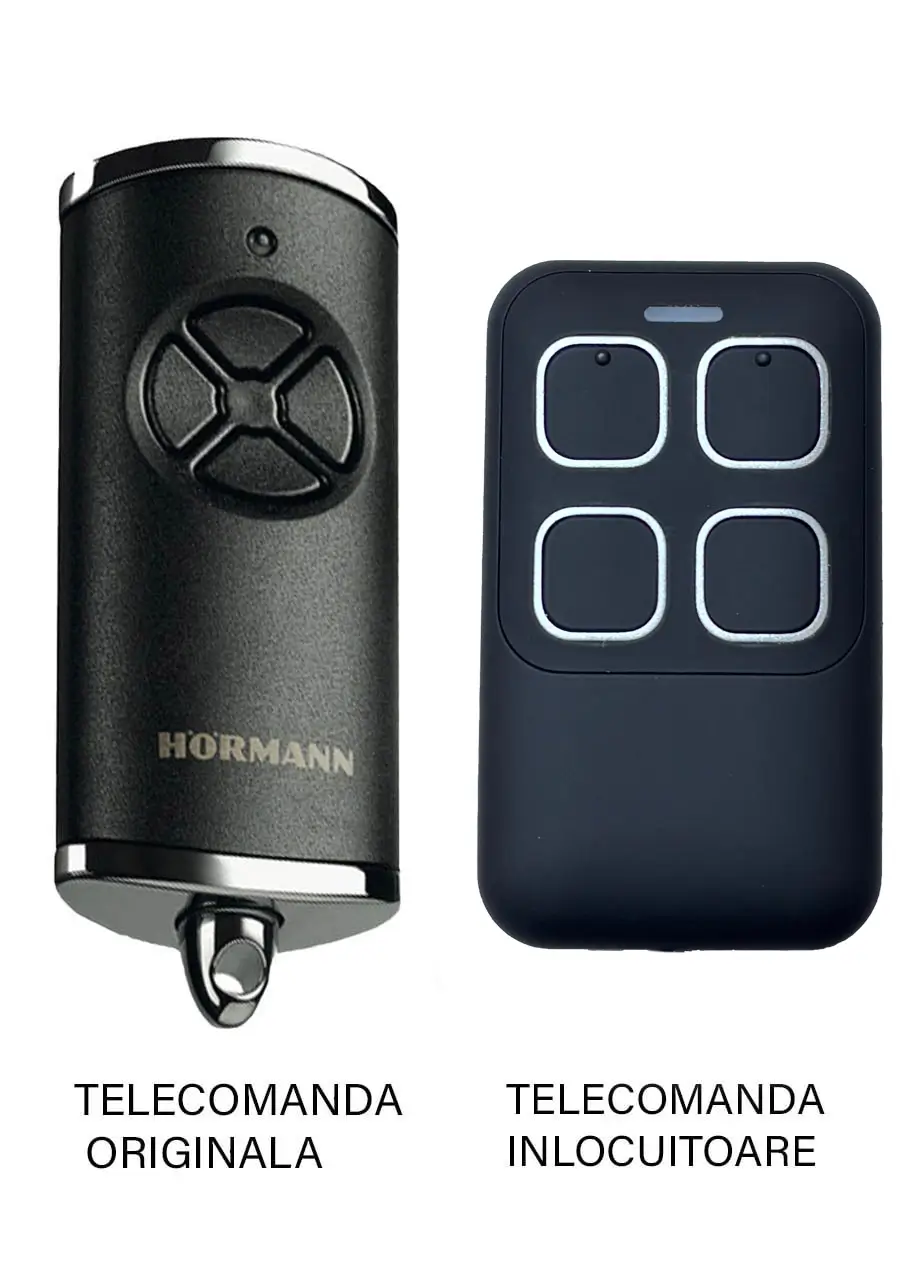 Telecomanda inlocuitoare poarta garaj de 2 si 4 canale cod Bisecure 868.35MHz Hormann HS4BS compatibila cu originalul (823)