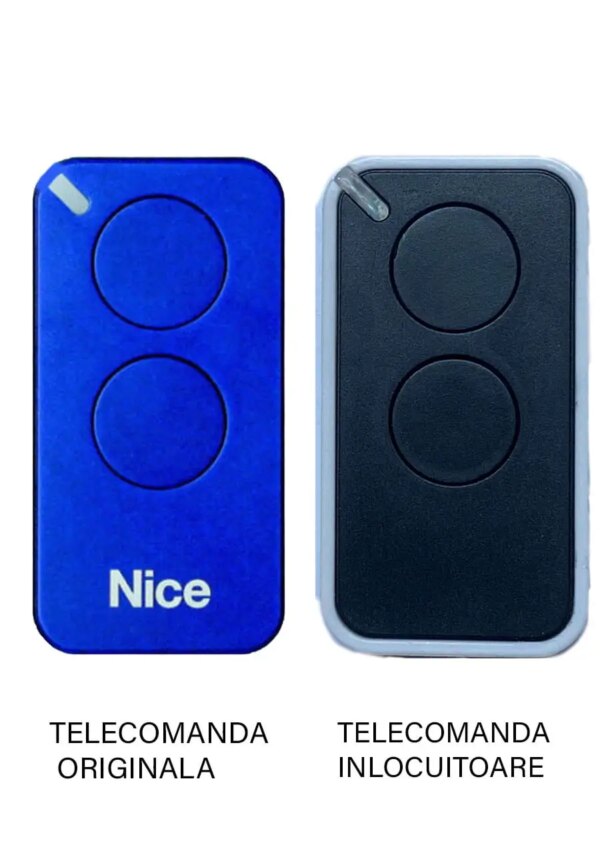 Telecomanda inlocuitoare poarta garaj de 2 si 4 canale cod saritor 433.92MHz Nice INTI2G Nice INTI2R Nice INTI2B Nice INTI2L com