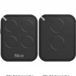 Telecomanda inlocuitoare poarta garaj de doua canale cod saritor 433.92MHz Nice Flo 2 R-E compatibila cu originalul (466)