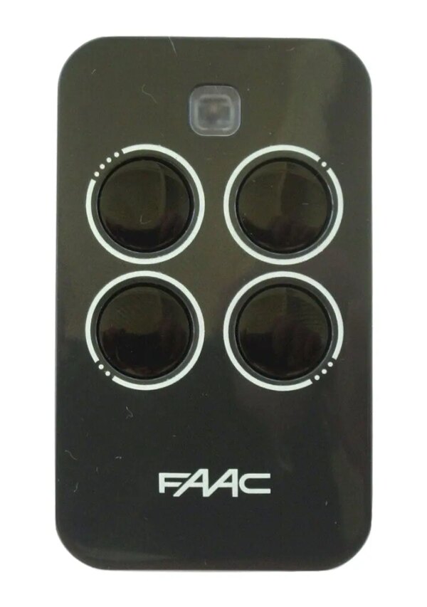 Telecomanda inlocuitoare poarta garaj FAAC TX4 433 RC de doua si patru canale/ cod saritor/ 433.92MHz (816)
