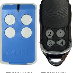 Telecomanda inlocuitoare poarta garaj Life MAXI4-BLUE cu 4 taste (833) Telecomanda inlocuitoare poarta garaj Life MAXI4-BLUE cu 4 taste (833)