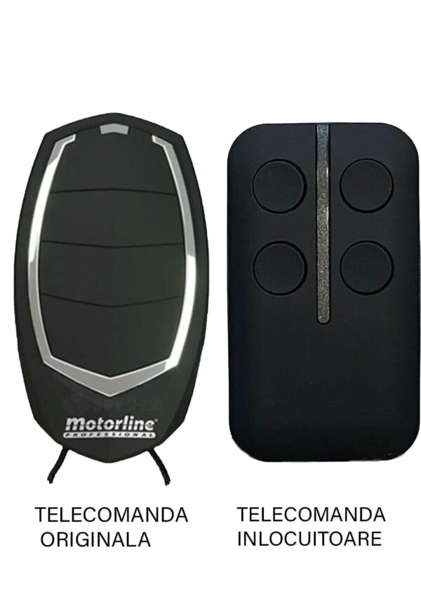 Telecomanda inlocuitoare poarta garaj Motorline FALK 433.92MHz /cu cod de siguranta /pana la 100 de metrii /cu 4 canale