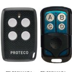 Telecomanda inlocuitoare poarta garaj Proteco ANGIE 4 de doua si patru canale/ cod fix/ 433.92MHz (843)