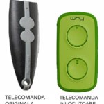 Telecomanda inlocuitoare poarta garaj Stagnoli Venus Av221 cod saritor/ 433.92MHz (593)