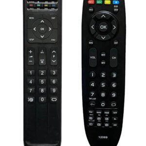 Telecomanda inlocuitoare TV Axen AX022L11 compatibil cu originalul cod ER1496 /MFY1486 (23-2)