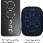 Telecomanda poarta garaj de doua si patru canale cod saritor 433.92MHz V2 Phox (853-1)