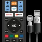 Telecomanda programabila universala 4:1 inclusiv cablu USB-C pentru programare Jollyline (696)