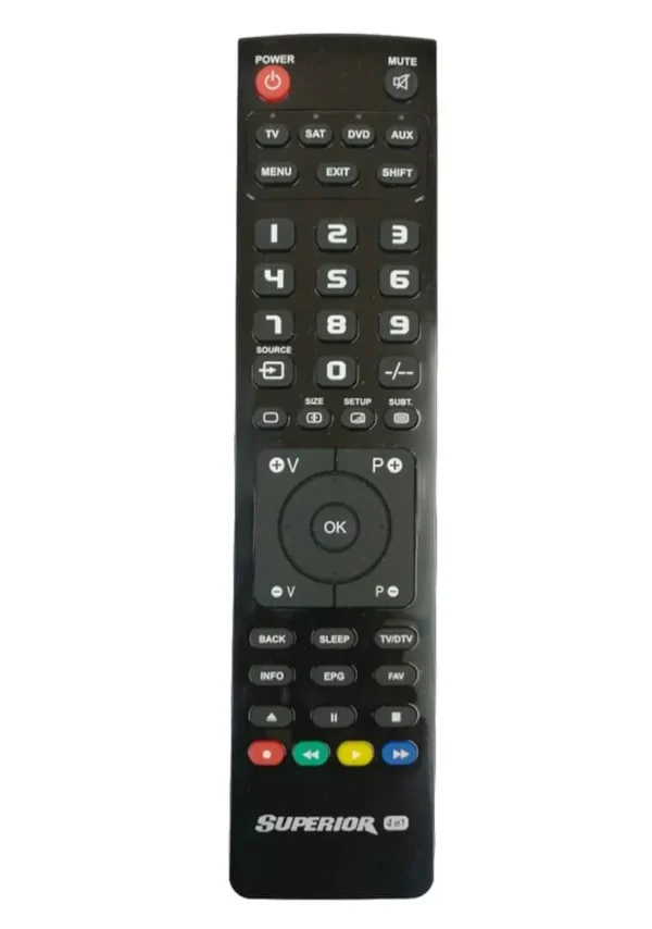 Telecomanda SUPERIOR programabila 4 in 1 (212) Telecomanda Superior Programabila 4 In 1 212