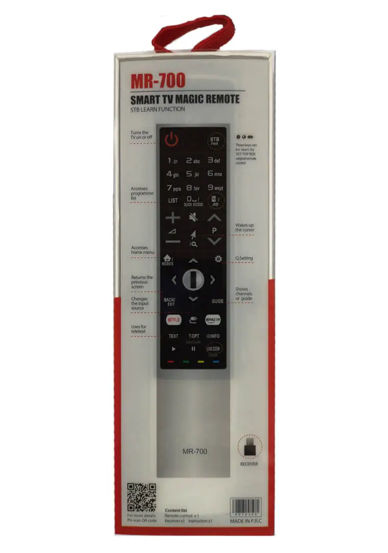 Telecomanda TV LG MR700 cu aspect original Magical Remote LG dongle comunicare radio frecventa cod ER1449N/MFY1439 (278)