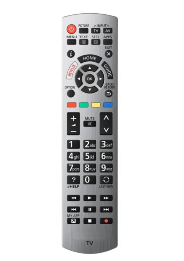 Telecomanda TV Panasonic N2QAYB001178 cu aspect original (561) Telecomanda TV Panasonic N2QAYB001178 cu aspect original (561)