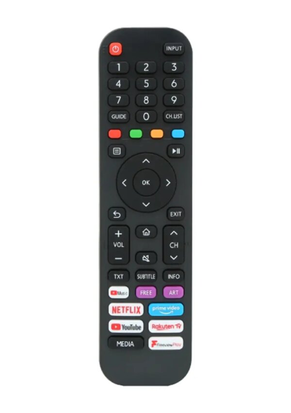 Telecomanda universala compatibila TV Hisense RM-L1665 by Jolly Line (664) Telecomanda universala compatibila TV Hisense RM-L1665 by Jolly Line (664)