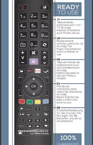 Telecomanda Universala Jolly TV LCD GRUNDIG 1727JL20181030 Telecomanda Universala Jolly Tv Lcd Grundig 1727jl20181030