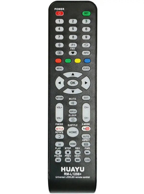 Telecomanda universala LCD /LED TV RM-L1256+ Huayu (346) Telecomanda universala LCD /LED TV RM-L1256+ Huayu (346)