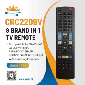 Telecomanda universala LED LCD TV SAMSUNG /LG /SONY /PHILIPS /PANASONIC /SHARP /TOSHIBA /HISENSE /GRUNDIG CRC2209V (572) Telecomanda Universala Led Lcd Tv Samsung Lg Sony Philips Panasonic Sharp Toshiba Hisense Grundig Crc2209v 572