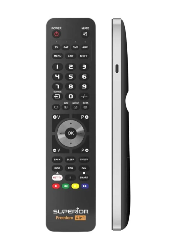 Telecomanda Universala Programabila Superior Freedom 4 In 1 Suptub003 Cablu Usb Type C Pentru Incarcare 589