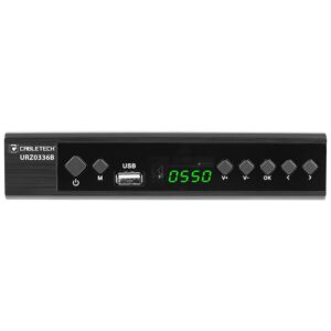 Tuner DIGITAL terestru DVB-T2/C H.265 Cabletech URZ0336B Tuner Digital Terestru Dvb T2 C H265 Cabletech Urz0336b