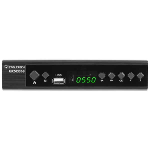 Tuner DIGITAL terestru DVB-T2/C H.265 Cabletech URZ0336B Tuner Digital Terestru Dvb T2 C H265 Cabletech Urz0336b