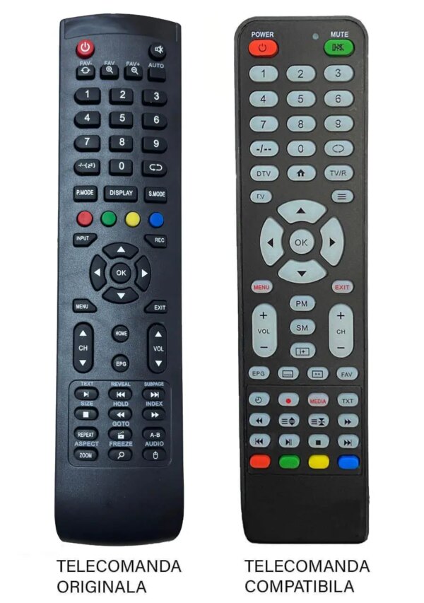 Telecomanda inlocuitoare compatibila TV DenisNetwork 4.0 (672-3) Telecomanda inlocuitoare compatibila TV DenisNetwork 4.0 (672-3)