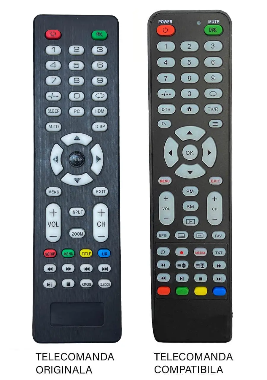 Telecomanda inlocuitoare compatibila TV DenisNetwork 5.0 (672-2)