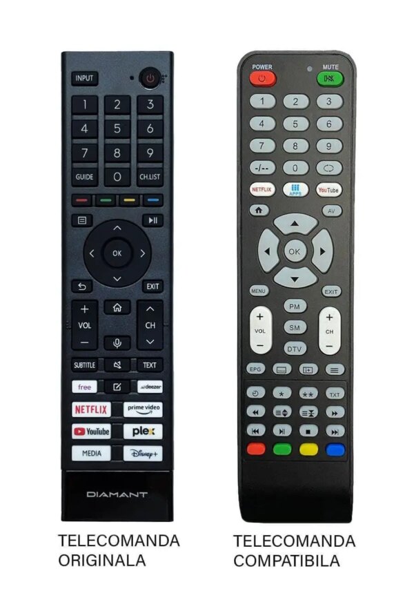 Telecomanda inlocuitoare compatibila TV Diamant /HORIZON /Hisense 43HL5530U/C ER 9581 (428-1) Telecomanda inlocuitoare compatibila TV Diamant /HORIZON /Hisense 43HL5530U/C ER 9581 (428-1)