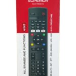 Telecomanda SUPERIOR 4in1 Universala TV /SAT /DVD /AUX IR cod programabil Superior SUPTB031 (216)