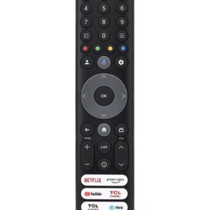 Telecomanda compatibila TV TCL RC833 GUB1 cu functie microfon (574-2-MIC) Telecomanda compatibila TV TCL RC833 GUB1 cu functie microfon (574-2-MIC)