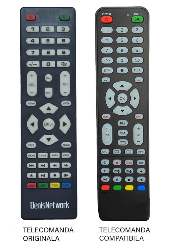 Telecomanda inlocuitoare compatibila TV DenisNetwork 6.0 (567-3) Telecomanda inlocuitoare compatibila TV DenisNetwork 6.0 (567-3)