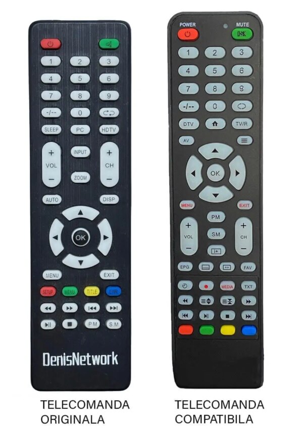 Telecomanda inlocuitoare compatibila TV DenisNetwork 7.0 (567-4) Telecomanda inlocuitoare compatibila TV DenisNetwork 7.0 (567-4)