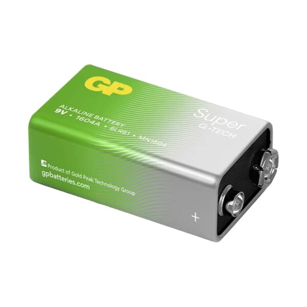 Baterie alcalina GP Super 9V Blister 1buc GPPVA9VAS780 baterie alcalina gp super 9v blister 1buc gppva9vas780 1