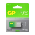 Baterie alcalina GP Super 9V Blister 1buc GPPVA9VAS780
