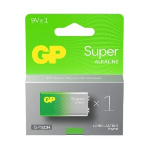 Baterie alcalina GP Super 9V Blister 1buc GPPVA9VAS780 Baterie alcalina GP Super 9V Blister 1buc GPPVA9VAS780