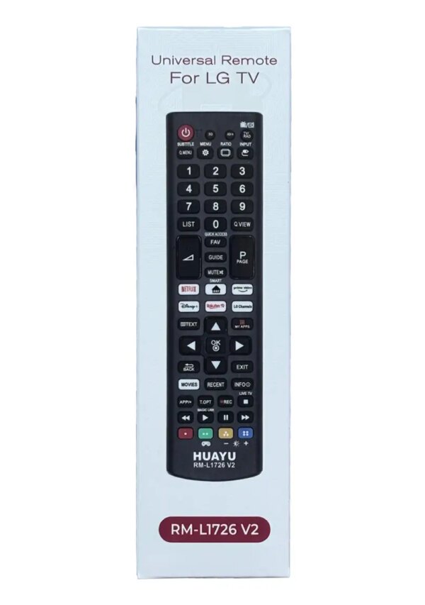 Telecomanda compatibila TV LG RM-L1726 V2 Huayu (711) Telecomanda Compatibila Tv Lg Rm L1726 V2 Huayu 711