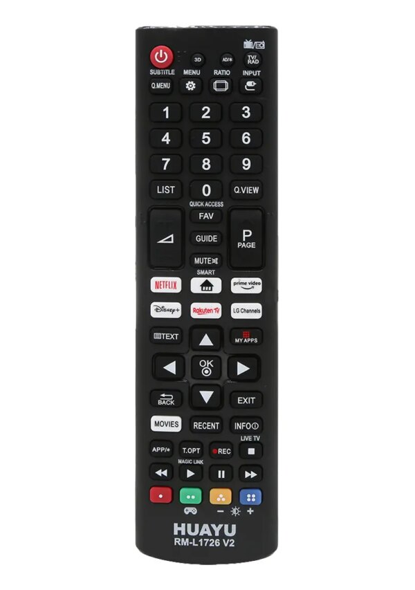Telecomanda compatibila TV LG RM-L1726 V2 Huayu (711) Telecomanda compatibila TV LG RM-L1726 V2 Huayu (711)