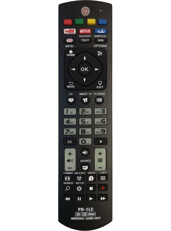 Telecomanda compatibila TV Phlips PH-1LC si cu functie de Learning/Copy IR 1411 (328-1) Telecomanda compatibila TV Phlips PH-1LC si cu functie de Learning/Copy IR 1411 (328-1)