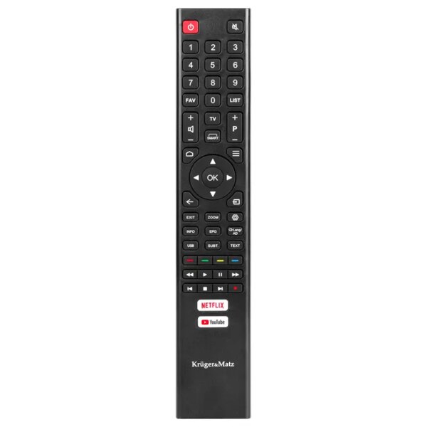Telecomanda originala LED TV Kruger&Matz PIL0361 pentru modele S5 /S6 Telecomanda originala LED TV Kruger&Matz PIL0361 pentru modele S5 /S6