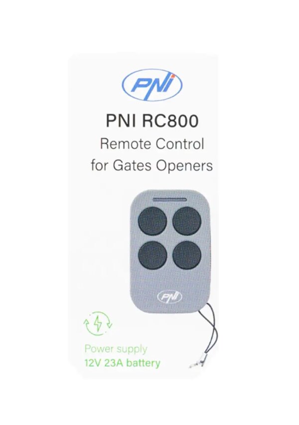 Telecomanda suplimentara PNI RC800 pentru kit automatizare porti PNI AP800C /PNI MAB300 (395-1) Telecomanda Suplimentara Pni Rc800 Pentru Kit Automatizare Porti Pni Ap800c Pni Mab300 395 1