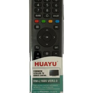 Telecomanda universala compatibila TV Hisense RM-L1665 V2 Huayu (327-1) Telecomanda Universala Compatibila Tv Hisense Rm L1665 V2 Huayu 327 1