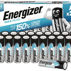 Set 20 baterii AA ENERGIZER MAX PLUS ALKALINE POWER UPN-190916 Set 20 baterii AA ENERGIZER MAX PLUS ALKALINE POWER UPN-190916