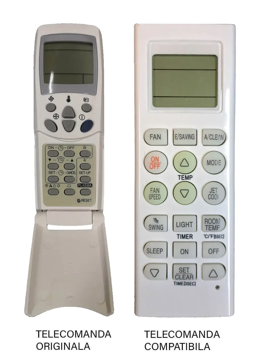 Telecomanda inlocuitoare compatibila Aer Conditionat LG similara cu originalul (262-1)