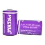 Baterie PKCELL LITHIUM ER14250 1/2AA 3.6V 1200mAh LI-SOCL2 Echivalenta cu LS 14250 SAFT (566)