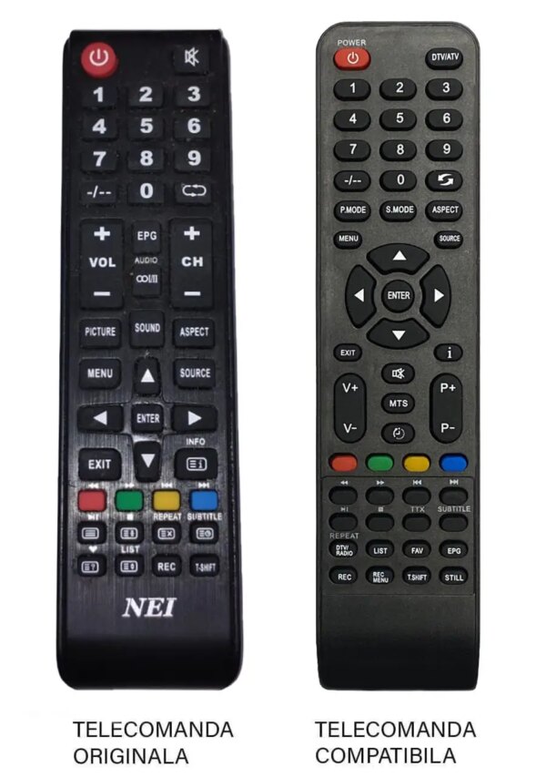 Telecomanda inlocuitoare compatibila NEI 4 (175-1) Telecomanda inlocuitoare compatibila NEI 4 (175-1)