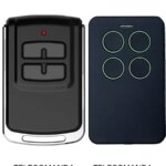 Telecomanda inlocuitoare poarta garaj 4 butoane 433Mhz cod saritor compatibila automatizari Hiland-T4301 (835-1)