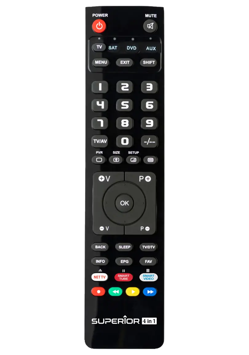 Telecomanda SUPERIOR programabila 4 in 1 (212)
